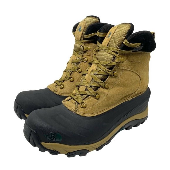 THE NORTH FACE Mens Chilkat III Boots Size 11, 13 British Khaki Tan - Picture 1 of 16